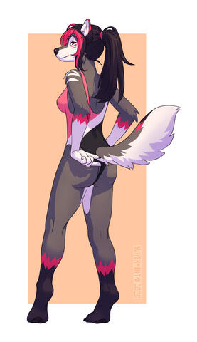 Fullbody, cel shaded